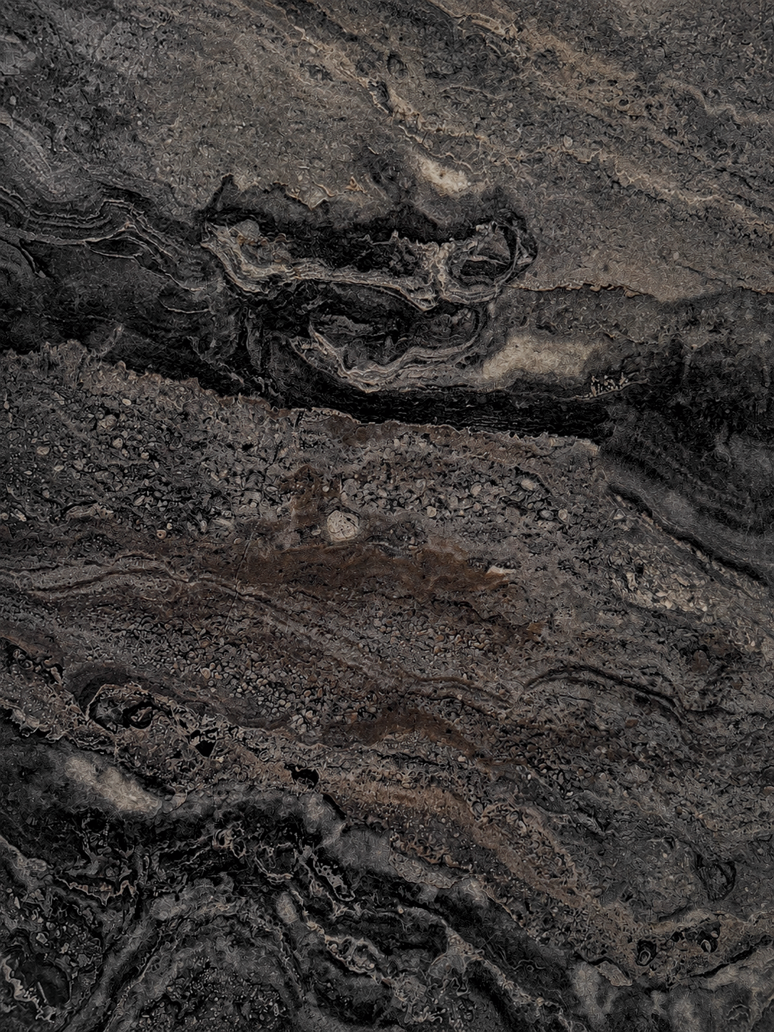 MEL2066A-166-2H dark marble melamine sample